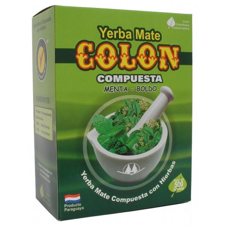 Yerba Mate Colon Boldo a Mint 500 g