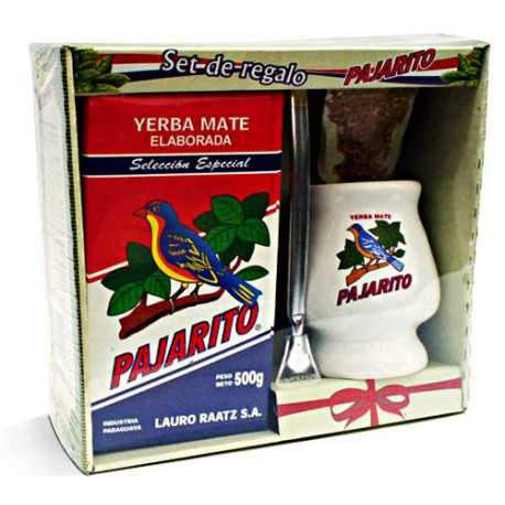Yerba Mate Pajarito set + Keramická Šálka + Bombilla