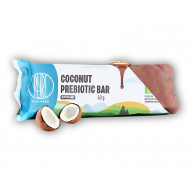 BrainMax Pure Prebiotic Bar, prebiotická tyčinka BIO 60g - kokos