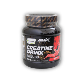 Black Line Creatine Creapure Powder Drink 350g - čerešňa