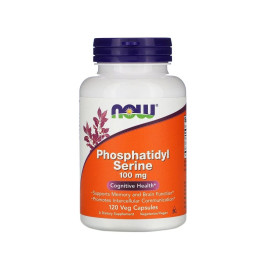 NOW FOODS Phosphatidyl Serine 100 mg (kognitívne funkcie) 120 vegetariánskych kapsúl