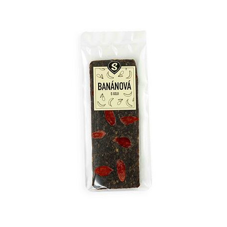 Banánová tyčinka s goji - 1kg (20x 50g)