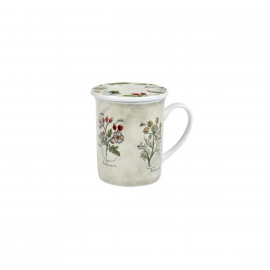 Botanica Porcelánový hrnček s vylúhovačom 250 ml