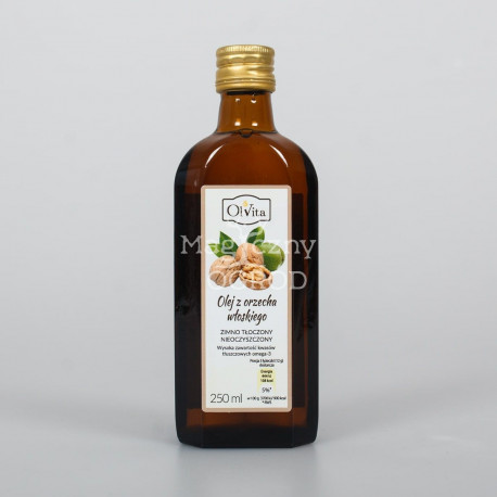 Orechový olej lisovaný za studena Olvita 250 ml - *250 ml*