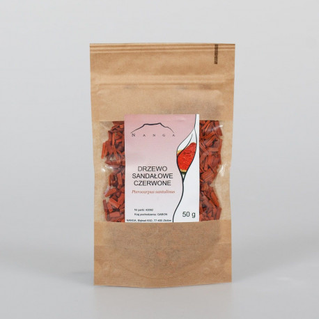 Červené santalové drevo - 1 kg rez