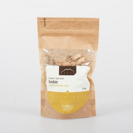 Sušený koreň zázvoru - 50g rezaný