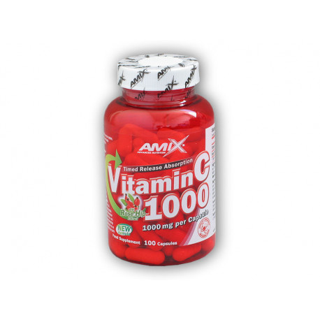 Vitamín C 1000 mg + šípky 100 kapsúl