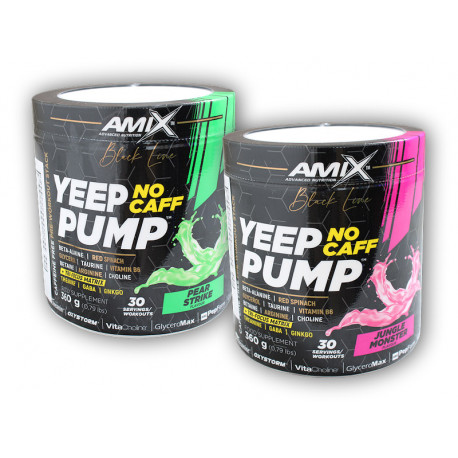 Black Line Yeep Pump NO CAFF 345g - hruškový úder