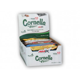 25x Cornella chrumkavá müsli tyčinka 50g MIX - čokoládové brusnice