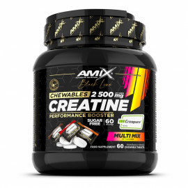 Black Line Creatine Creapure 2500 mg 60 žuvacích tabliet bez cukru - 1
