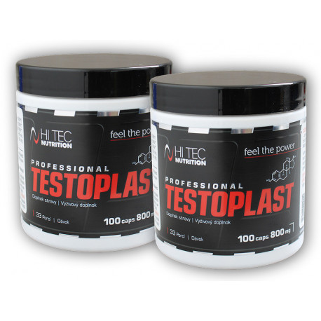 2x Testoplast 800mg 100 kapslí