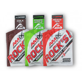 Rocks Energy Gel s kofeínom 32g - broskyňový čaj